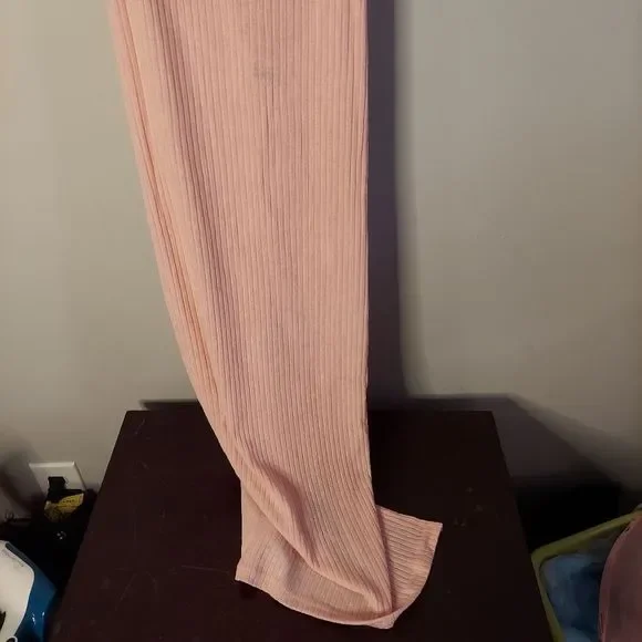 Solid Crisscross Cami Lounge Dress - Picture 5 of 10